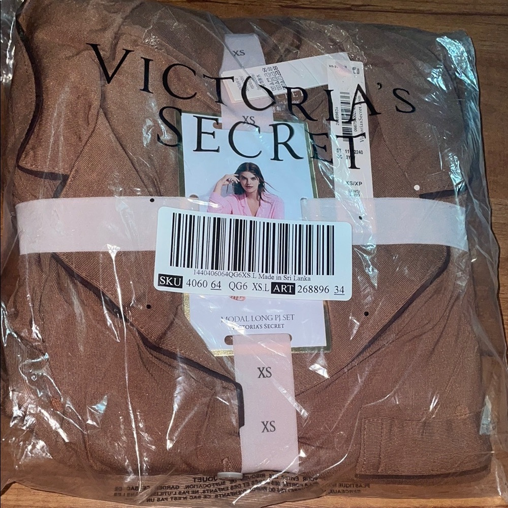 Victoria's Secret Brown Pajama Set